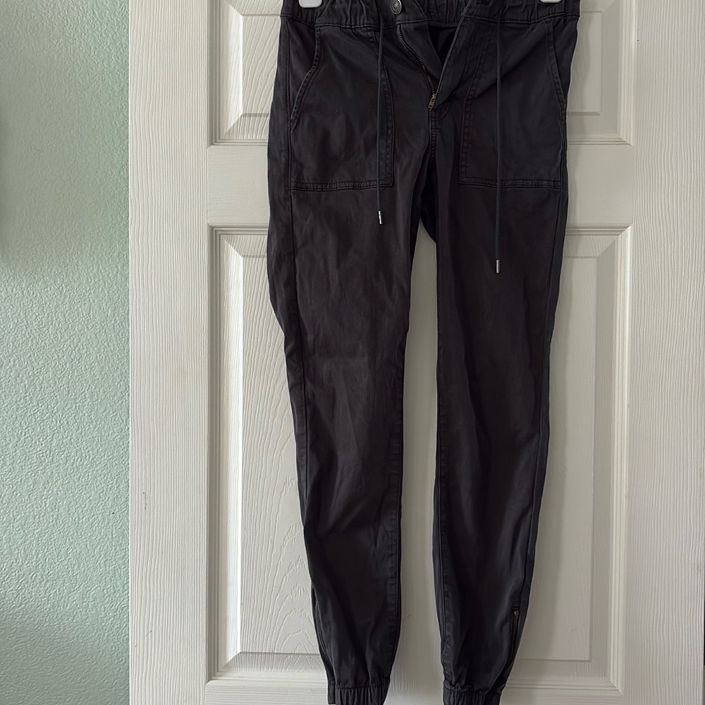 American Eagle Black jogger jean stretch